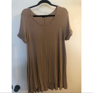 Cuffed sleeve tunic